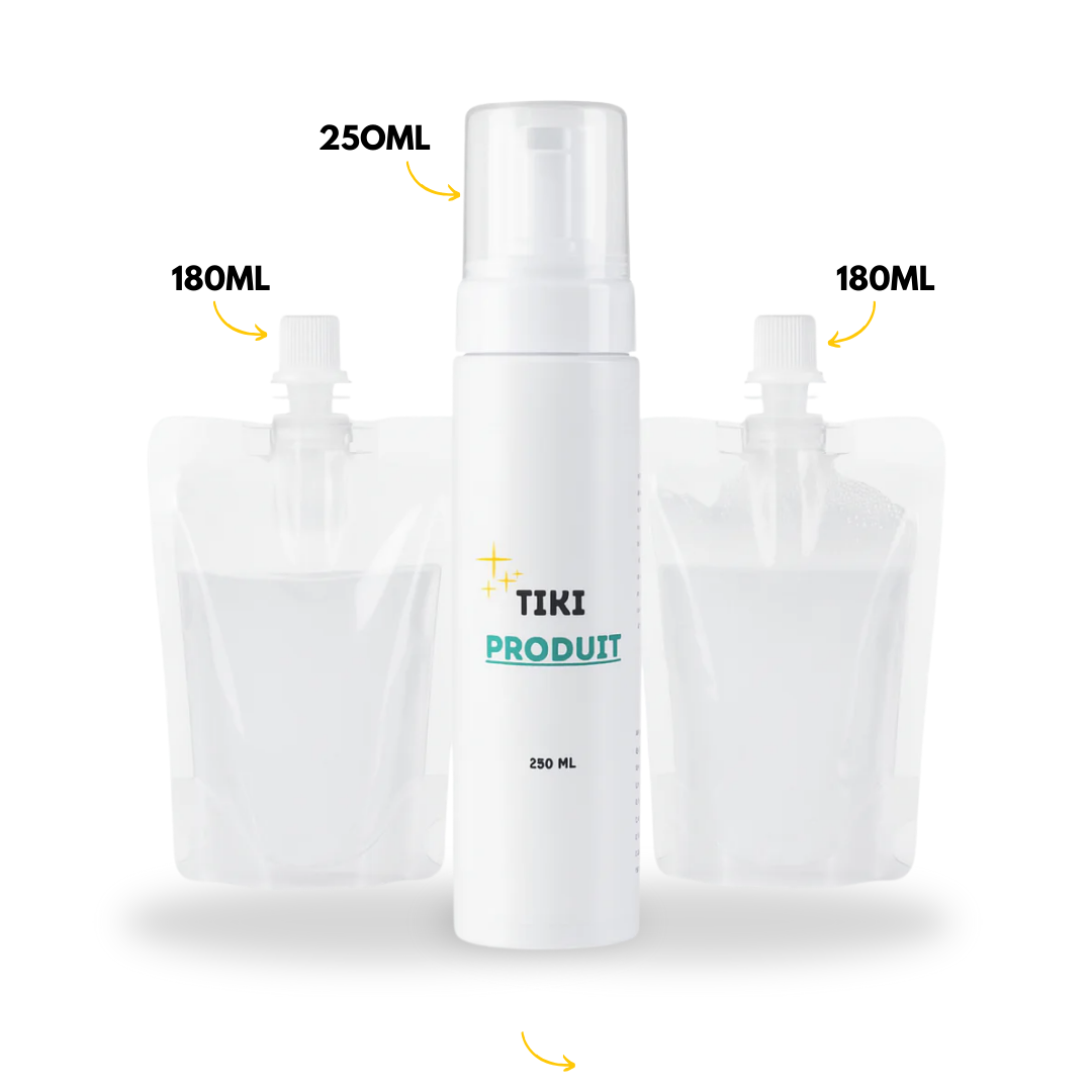 Tiki produit 250ml + 2 recharges 180ml