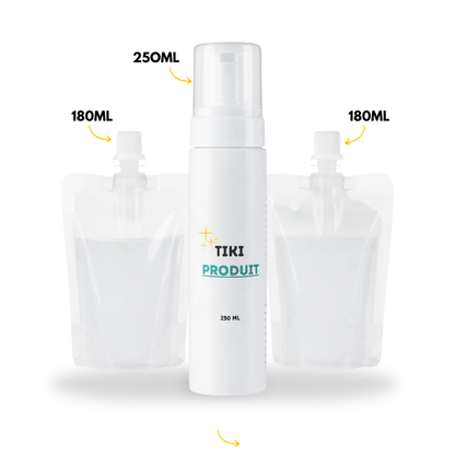 Tiki produit 250ml + 2 recharges 180ml