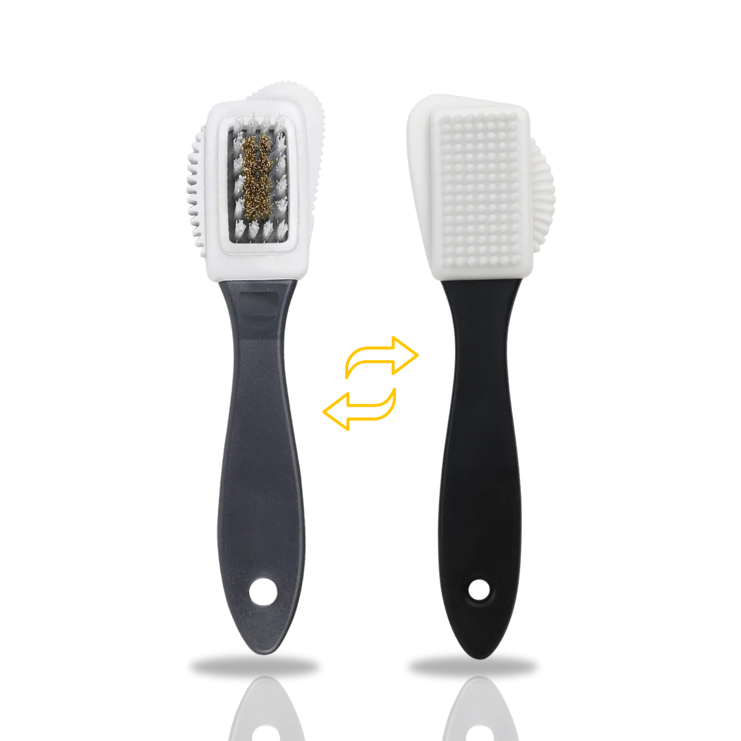 Pack daim (brosse en laiton + gomme à daim)